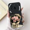 Fashion Painting Phone Case For Nothing Phone (3a) Pro Black Silicone Soft Cover For Nothing Phone3a 3a Pro Cases Bumpers