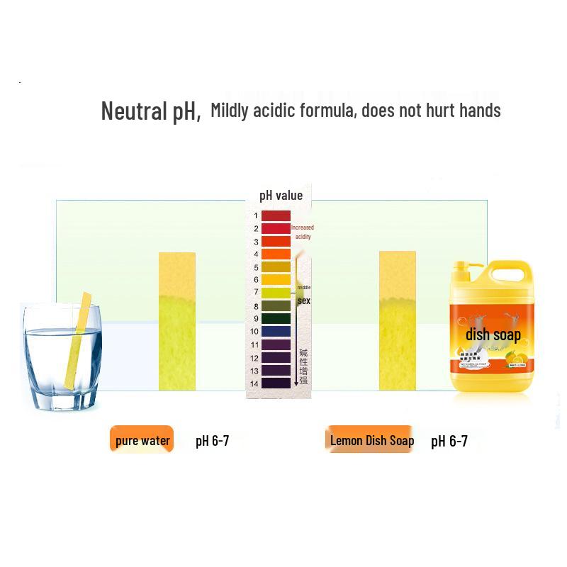 Lan Piao Lemon Dish Soap 1.25kg - Degreases & Removes Stains