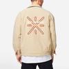 Li-Ning Wade Series Brand Logo Badge Patch Stand Collar Jacket Men Jacket Off-White AJMS065-3
