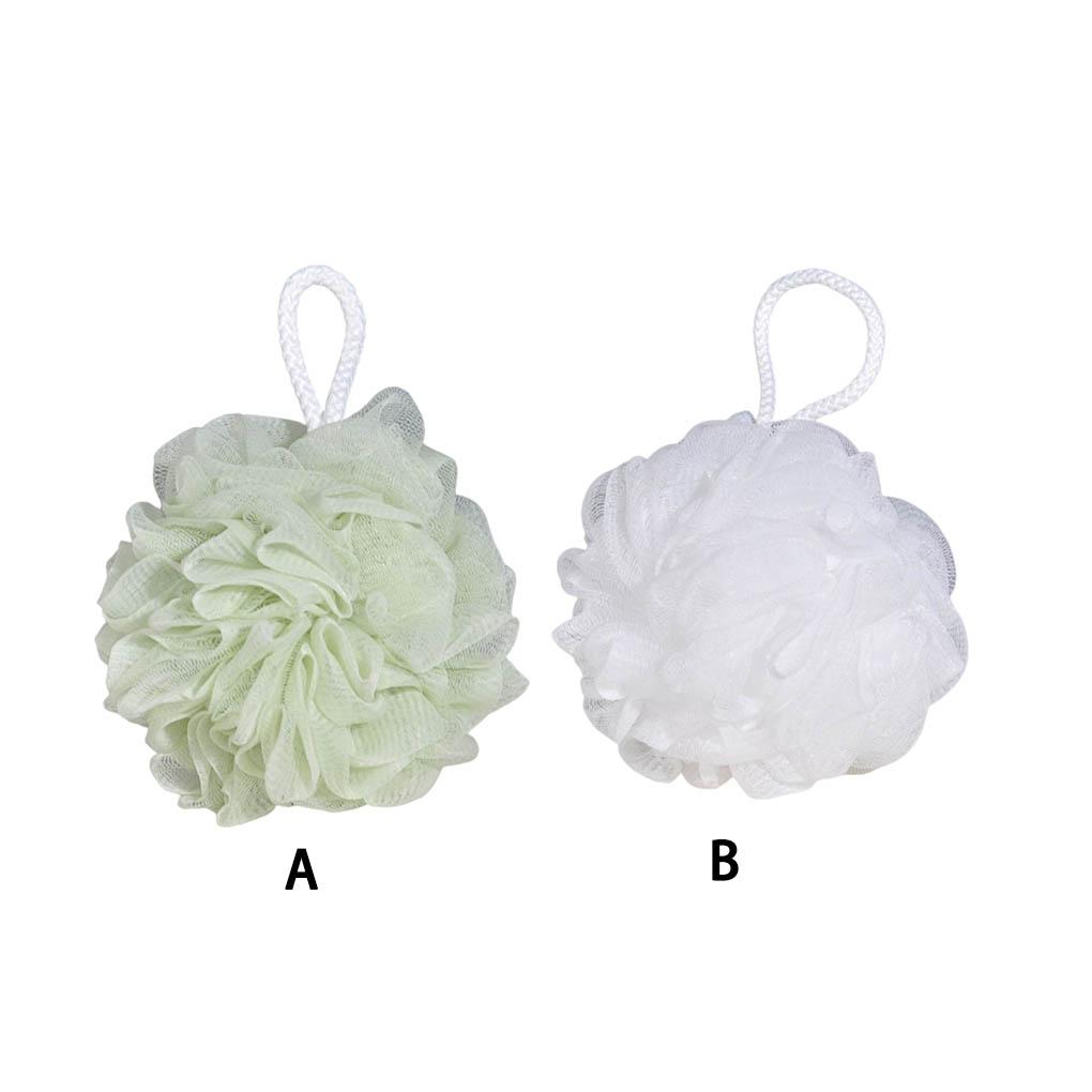Soft Sponge Ball For Gentle Skin Scrubbing In Bath Or Shower Bathroom Accessories Exfoliating Scrub