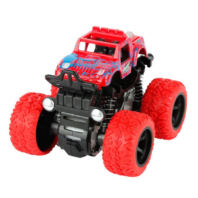 Inertia Four-Wheel-Drive off-Road Vehicle Children Simulation Model Car Anti-Shatterproof  Baby Toy