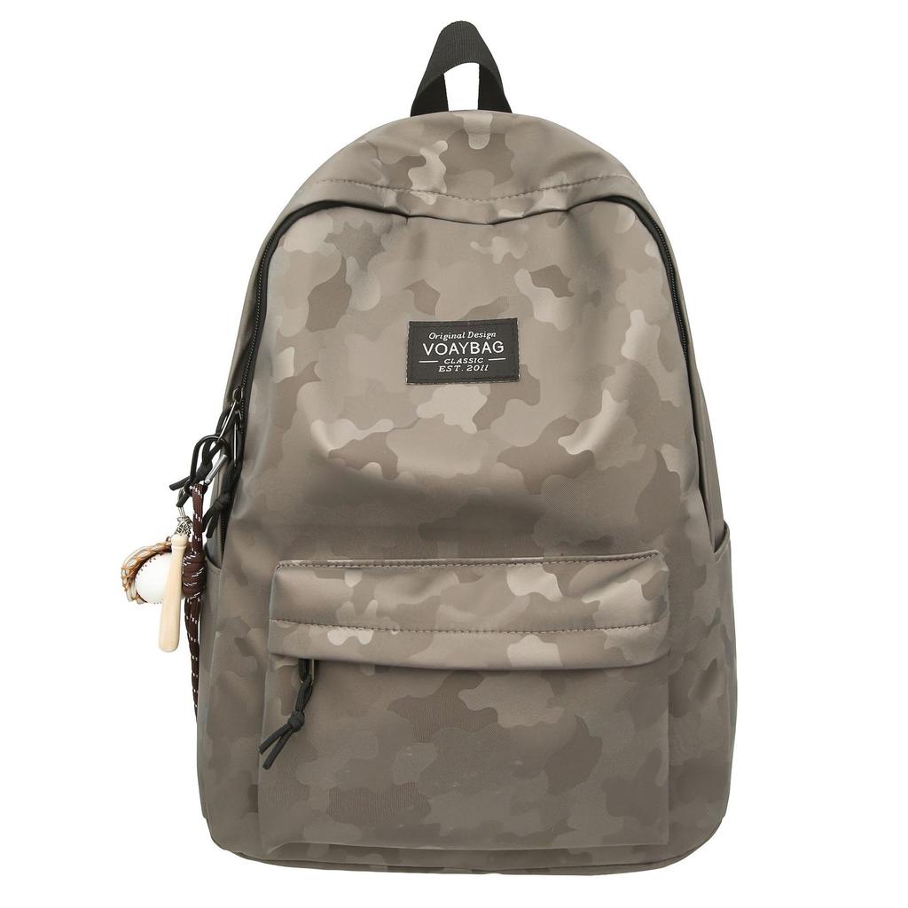 Simple and Versatile Backpack On Campus  High School Students' Large Capacity Leisure  Light Shoulders for Men and Women.