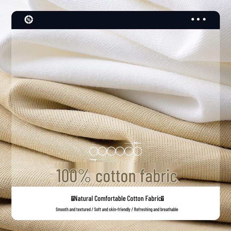 Jeanswest Men's Casual Long-Sleeve Cotton T-Shirt