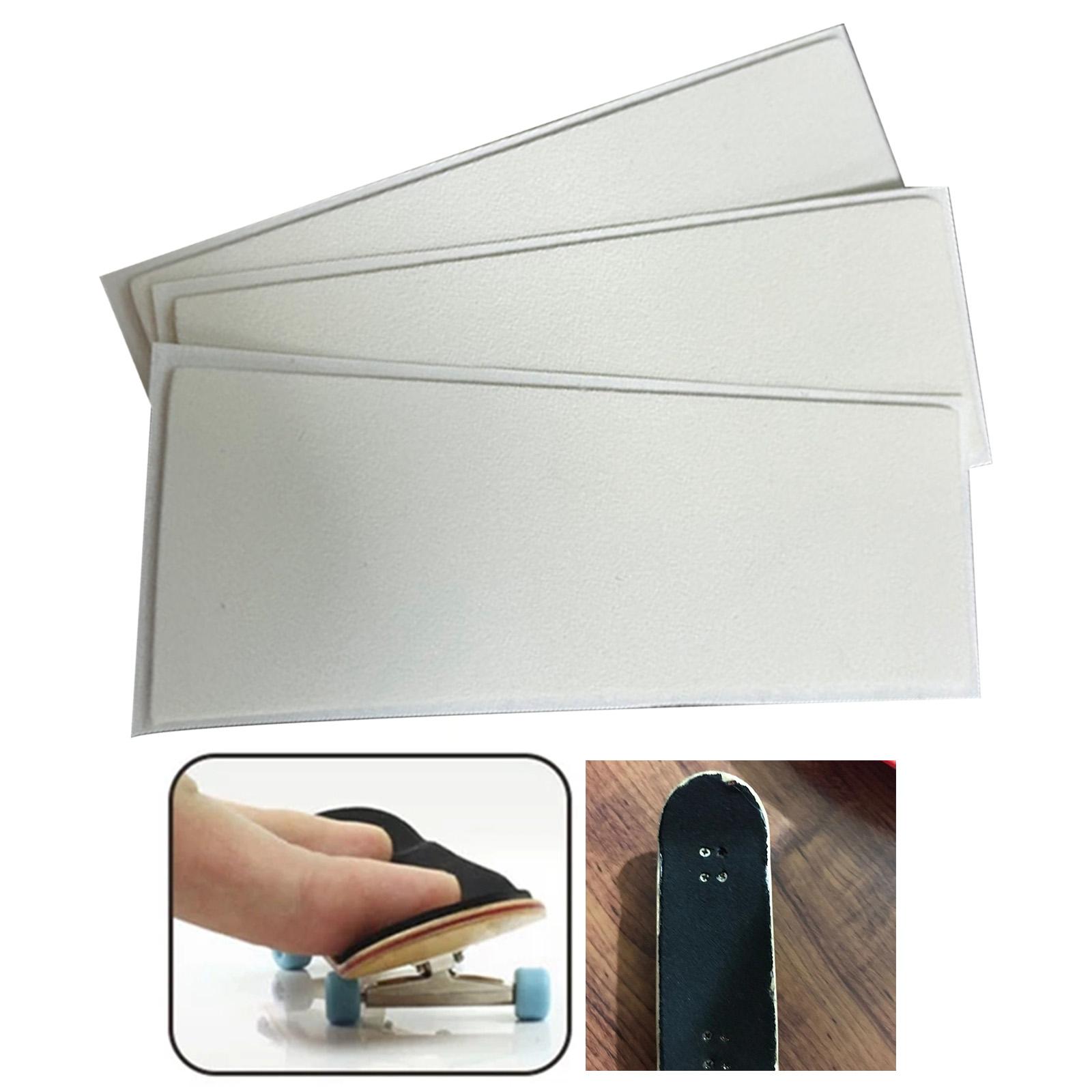 20 Pieces Professional Fingerboard Tape Skateboard Foam Tape Stickers for чистый