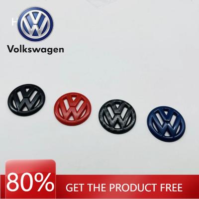 Pro VOLKSWAGEN 1KS Samolepka s emblémem na volant pro modely Volkswagen: Tiguan, Tharu, Tayron, Teramont, T-Roc, Santana, atd.. (M
