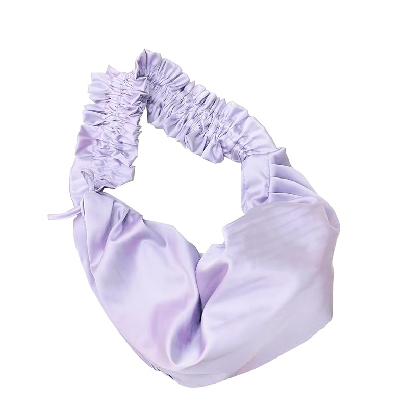 

[Lapimou] ruffle bag tote bag handbag handbag bag one shoulder tote frills ladies a4 Larger large capacity Popularity Fashionable cute (purple)