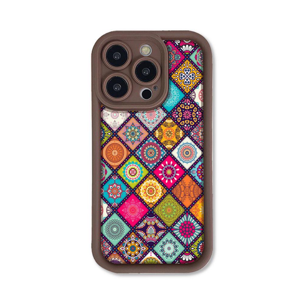 Color Totem for iPhone17 Mobile Phone Case Apple 17promax New 2026 Fine Hole 13/12 Factory X