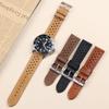 18mm 20mm 22mm Handmade Leather Strap Vintage Cowhide Band Men Women Universal Watchband Breathable Sport Bracelet Accessories