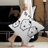 NNeujeok Office Cushion Pillowcase Car Cushion CoverXCM Lumbar Pillowcase Sofa Pillowcover
