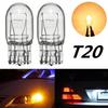 2/10Pcs T20 7443 W21 5W Clear Glass Turn Signal Brake Stop Tail Lights Bulb Daytime Running Lights Turn Stop Brake Tail Bulbs