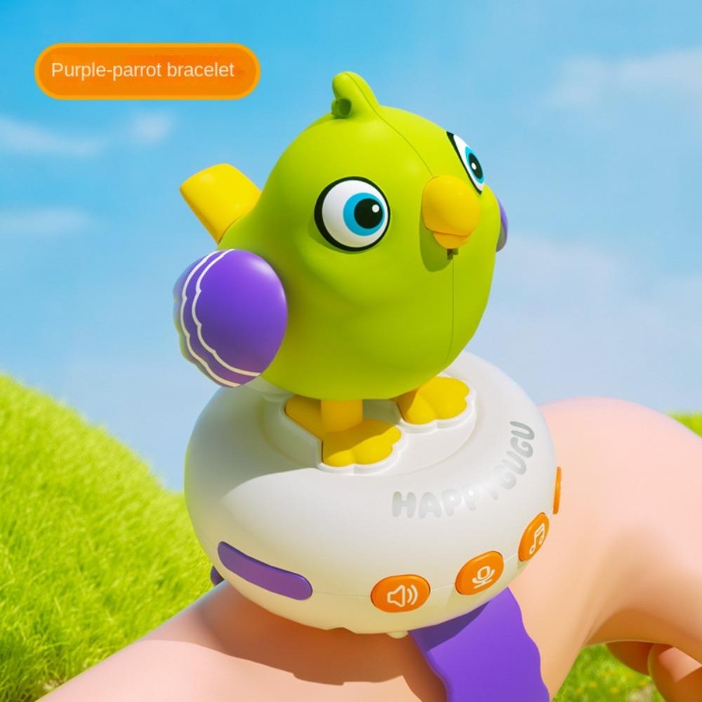 

Wearable Bird Toy Early Education Toy Phones Interactive Parrot Bracelet