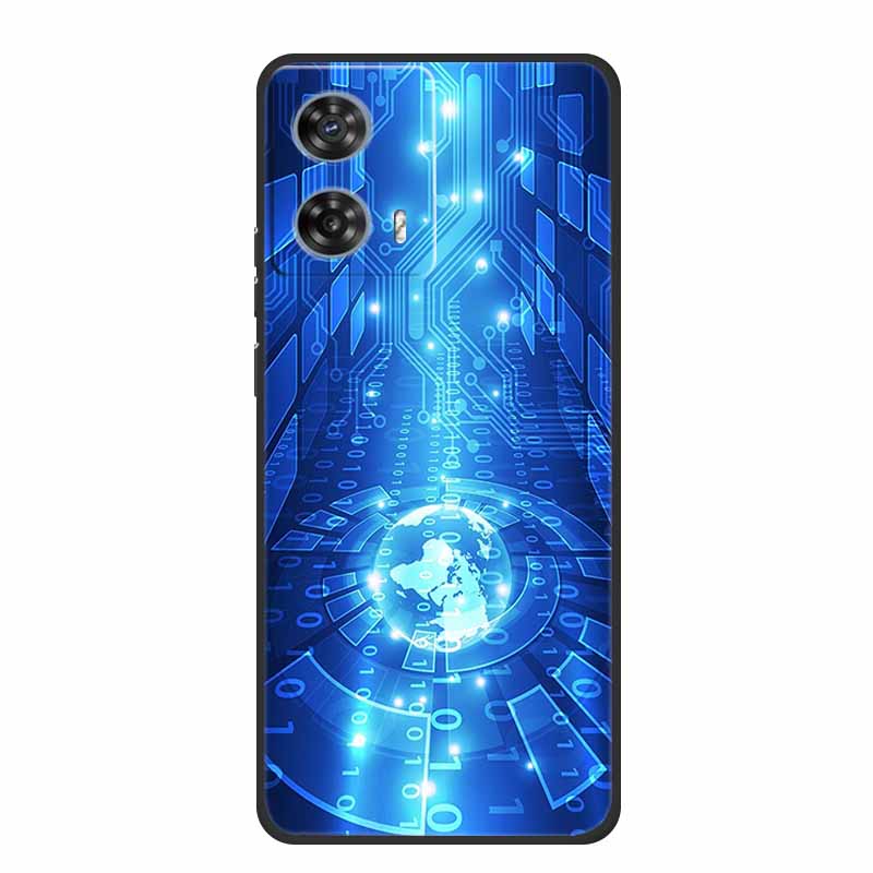 For Motorola G85 Case G 85 Phone Cover Black Silicone Soft Case For Motorola Edge 50 Fusion S50 Neo G24 Power Back Cover Case