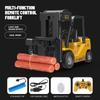 Non-Toxic Remote Control Forklift Truck Rc Car Electric Crane Spray Acousto-Optic Engineering Vehicles Toys For Children Child Birthday Gifts