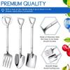 Stainless Steel Watermelon Spoon With Modern Minimalist Design For Childrens Dessert And Ice Cream Use