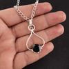 Black Onyx Stone 925 Sterling Silver Root Chakra Sisters Day New Pendant Jewelry PP-40-4