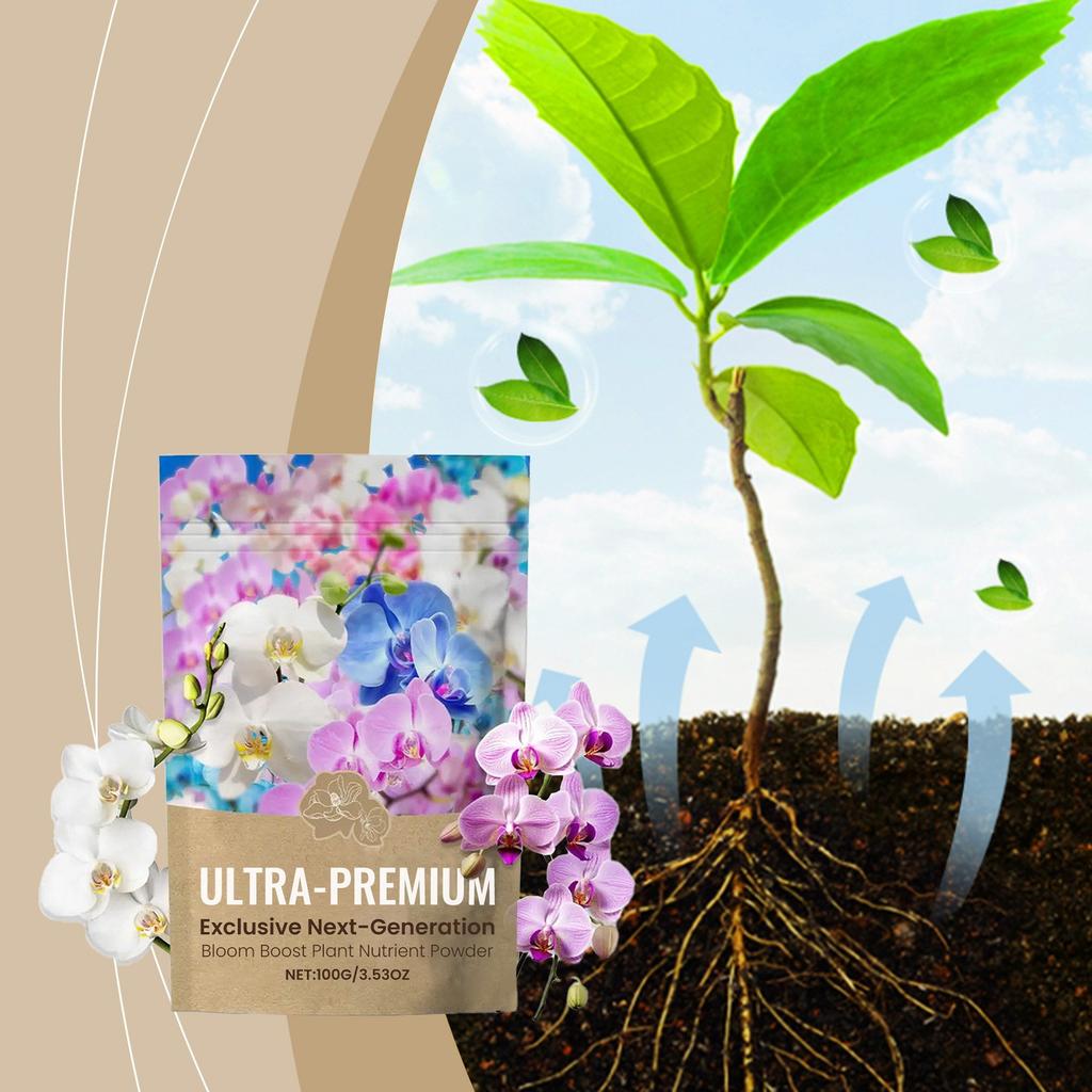Nutrient Fertilizer For Flower And Plant Growth Plant Nutrient Powder Supplements Soil Nutrients And Is Suitable For Flowers And Houseplants,100g