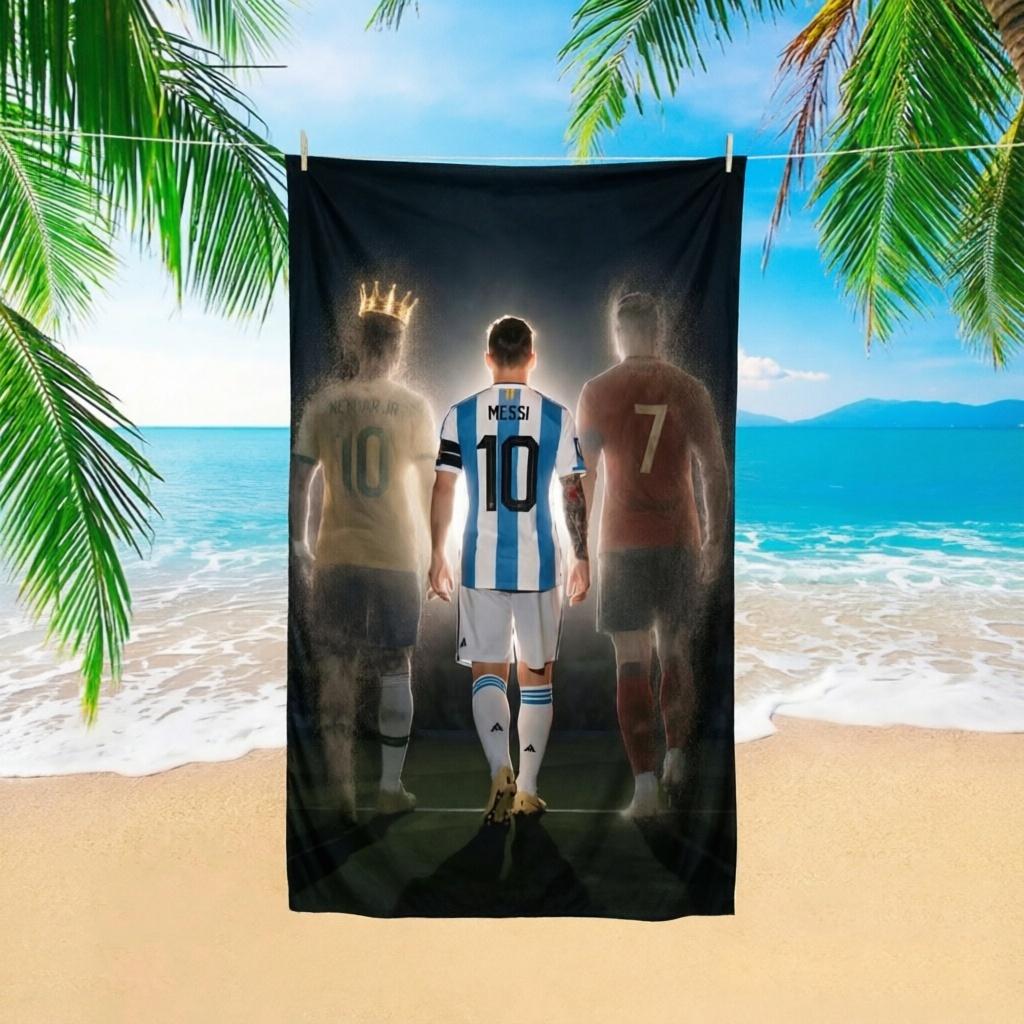 NO.7 Ronaldo Football Legends Beach Towel Large Quick-drying Towel Suitablefor Beach Yoga Pool Gym Sport Towel Summer