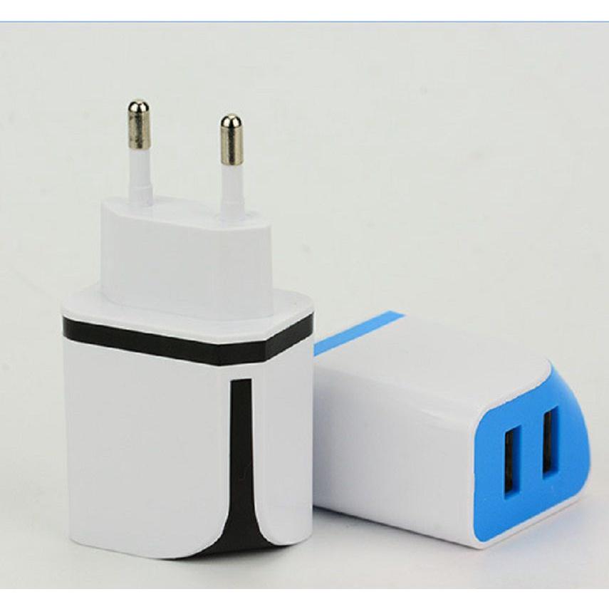 Premium Quality Double Usb Power Adapter Charger For Universal 2.1a Android Phones