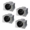 4 Pack SCS12UU 12mm Linear Motion Ball Bearing Slide Blocks For CNC 3D Printers High-selling Tool Accessories