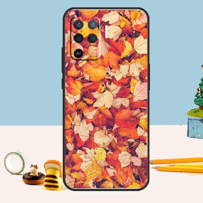 

Autumn Leaves Fall Fox Pumpkin Case For Oppo A5 A6 Pro A15 A16 A76 A96 A17 A57 A98 A58 A78 A18 A38 A54 A74 A94 A40 A60 A80 OPPO A5 Pro 5G