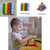 Brand Name Mini Block Set Plastic Building Blocks For Toddlers Kindergarten Toys Wholesale Tabletop Blocks
