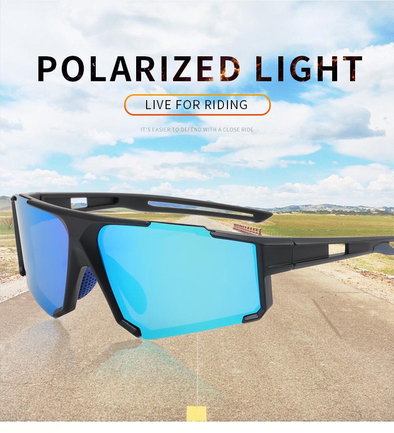 TR90 Polarisierte Sport-Sonnenbrille für Radfahren & Laufen mit UV-Schutz