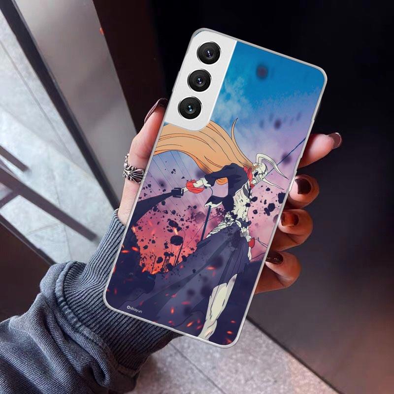 Bleach Japanese Anime Phone Case For Samsung Galaxy S26 S25 Edge S24 S23 Ultra S22 Plus S21 S20 FE Soft TPU Back Cover Funda Gal