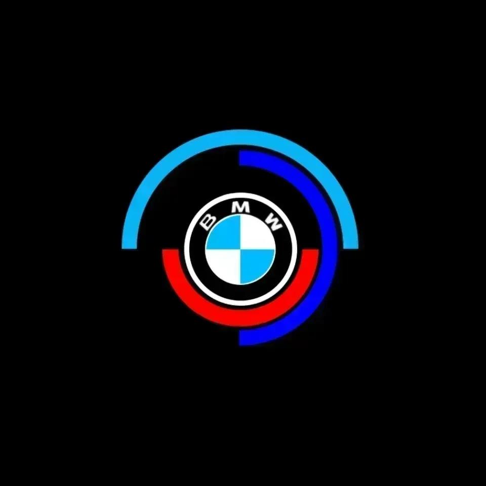 BMW GROUP 4 Pezzi BMW Auto LED Porta Benvenuto Luce Laser Per 3/5/6/7/1 Serie Z4 X3 X6 E81 E71 E90 E93 F30 F10 E92 E60 Accessori BMW