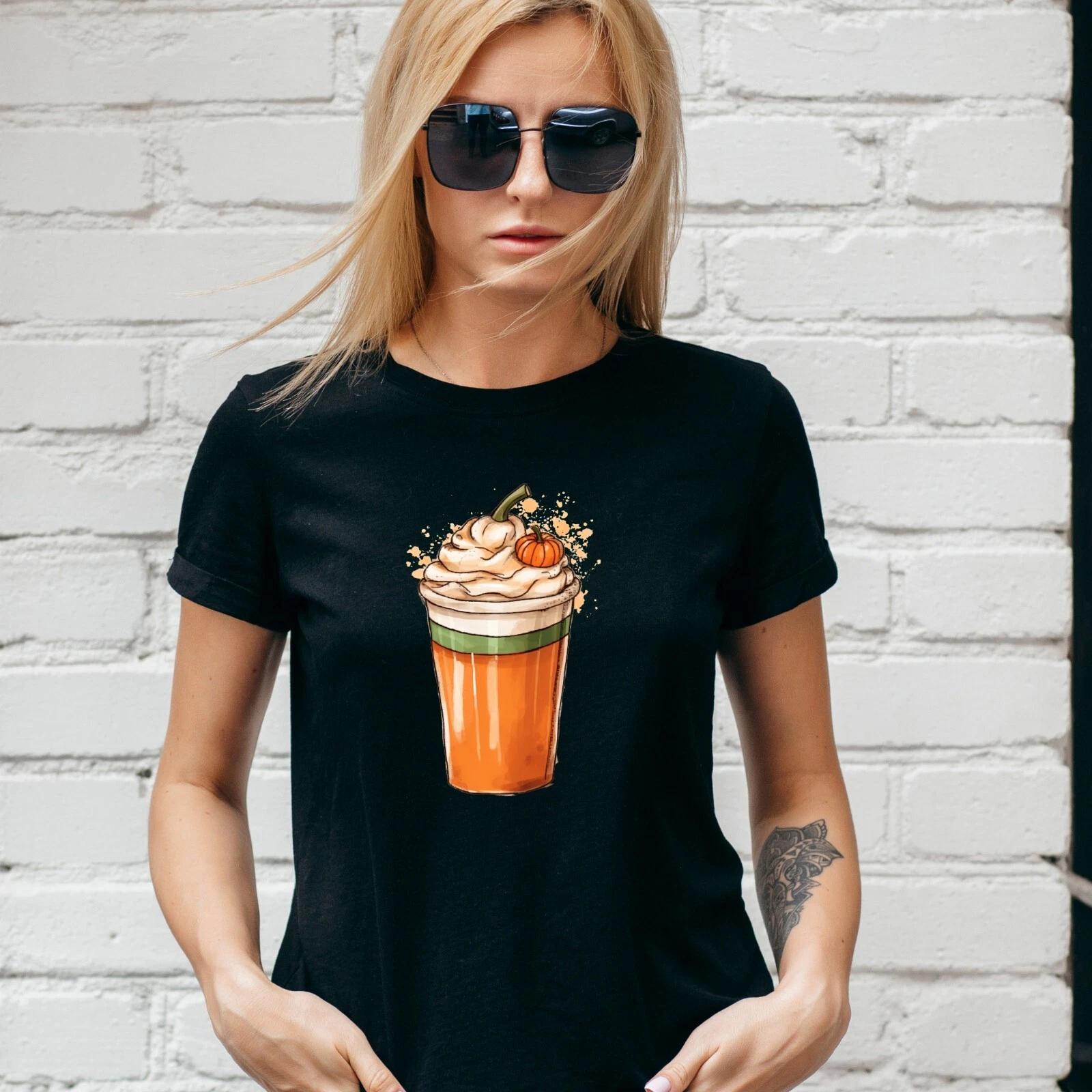 PUMPKIN SPICE COFFEE T-Shirt, Thanksgiving AUTUMN, FALL , Unisex and Lady Fit 2XL