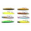 8pcs 8cm 14g Minnow Fishing Lures Sinking Hard Baits Set Super Long Cast VIB Lures for Bass Trout Perch