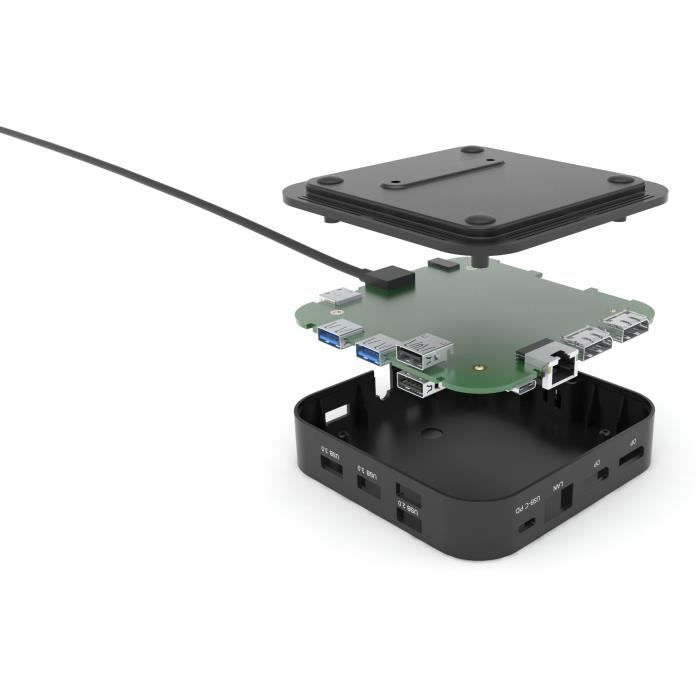 I-tec - USB-C Station d'accueil 2x4K avec Adaptateur Secteur PD 65W