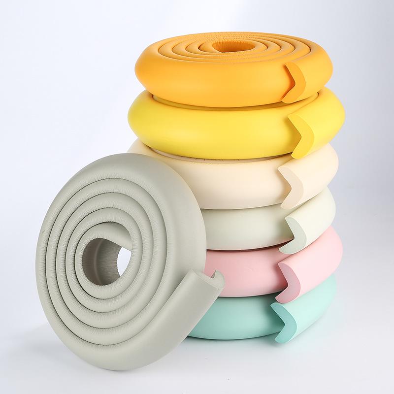 2m L-Shaped Thickened Baby Safety Strip with Glossy Finish + Free 2.5cm Adhesive