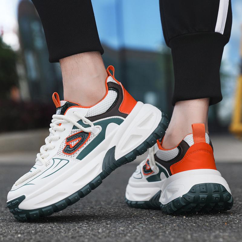 Men's shoes autumn new casual shoes fashion dad shoes breathable comfortable versatile sports shoes men