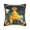 Metal Angine de Poitrine Rock Music Square Pillowcases Polyester Home  Cushion Case Creative Decorative Pillow Cover
