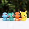6pcs/set Pok É Mon Action Dolls Mini Series Pikachu Figure Anime Models Desktop Decorations Pok É Mon Toys Birthday Gifts