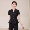 Trolman Damen Kurzarm-Business-Anzugset