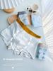 Children's Summer Cotton Boxer Briefs (Class A) for Boys Aged 9-12 - No Pinch Design.