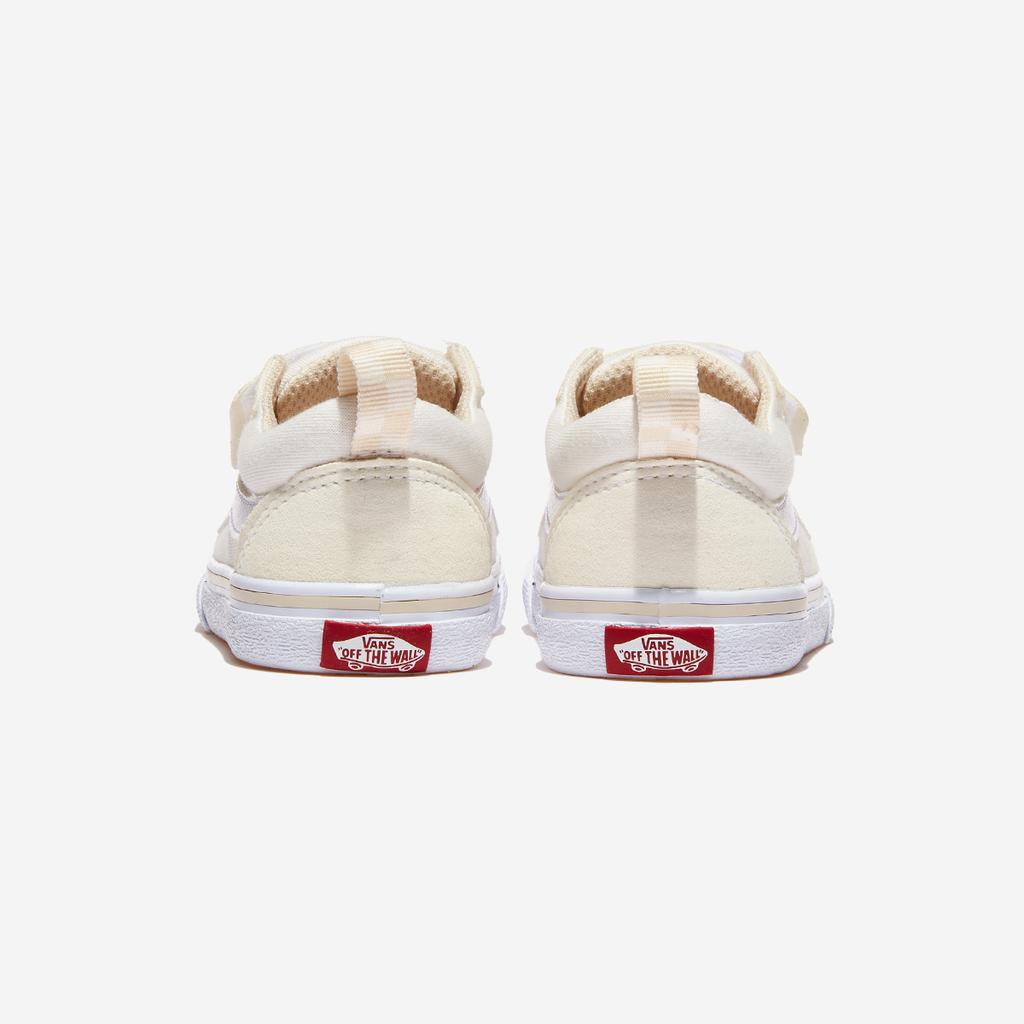 Vans 12-16.5 Old School – White, V36TDL BLT, 1010110504, Popular Korean Shoes