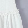 French Chic White Lace Camisole Dress: Summer Waist-Cinching Sexy Short Skirt for Women