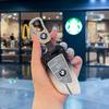 ABT1 Remote Car Key Case Cover Full Shell For Bmw F20 G20 G30 X1 X3 X4 X5 G05 X6 X7 G11 F15 F16 G01 G02 F48 Holder Keychain