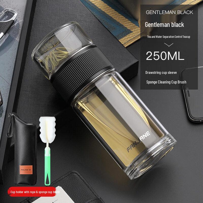 Portable Glass Tea Infuser Bottle