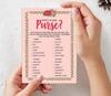 Inkdotpot Bachelorette Party Games Set Bundle Floral Of 4(50 Sheets Each) W Miss To Mrs Gold Banner Fun Bridal Shower Games