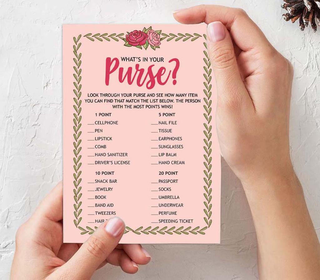 Inkdotpot Bachelorette Party Games Set Bundle Floral Of 4(50 Sheets Each) W Miss To Mrs Gold Banner Fun Bridal Shower Games