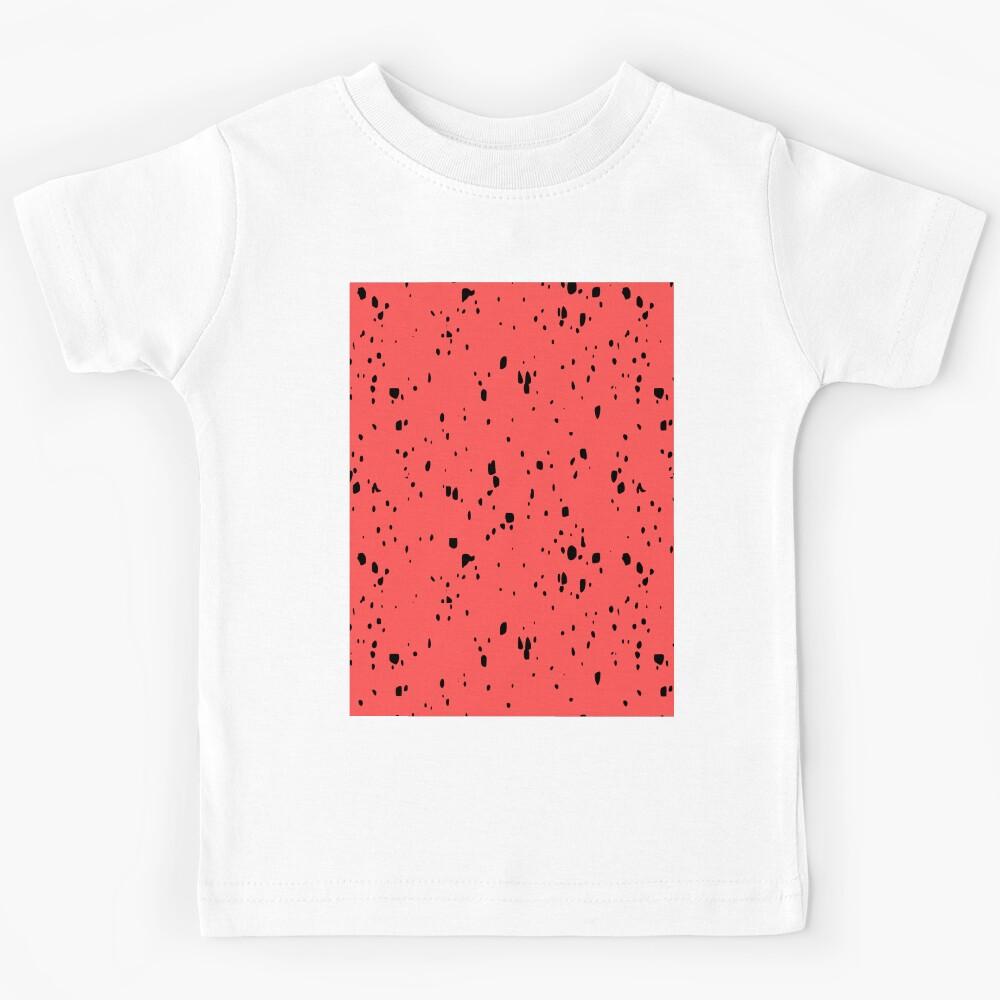 pink,black Polka dot s Kids T-Shirt 110