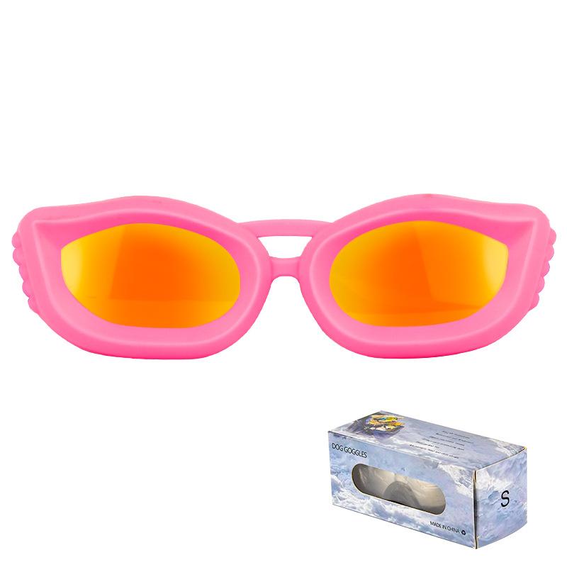 Pet glasses, dog goggles, small dog style, windproof, sandproof, UV protection, versatile trendy sunglasses accessory