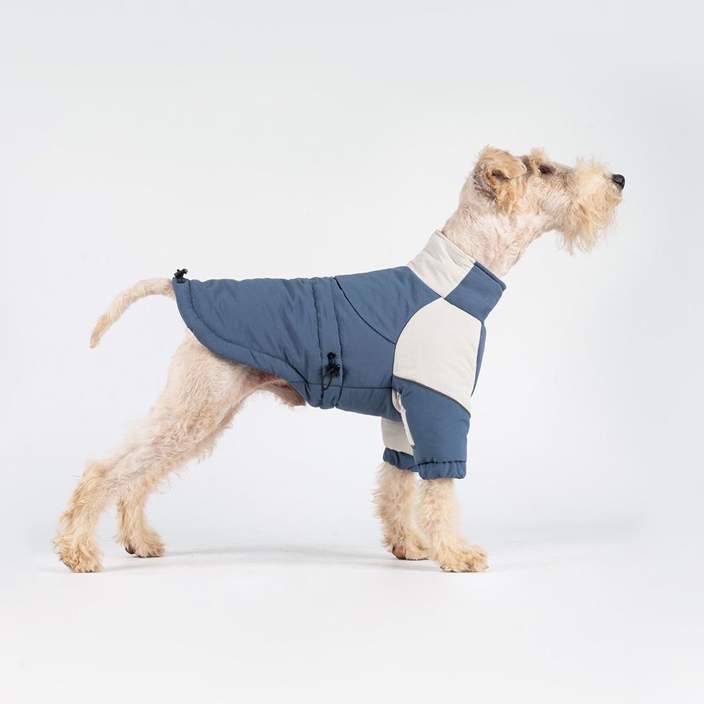 Winter Windproof Dog Coat, Warm Two-Legs Cotton Waterproof Jacket for Small Medium Large Dogs, Cozy Cold Weather Pet Apparel