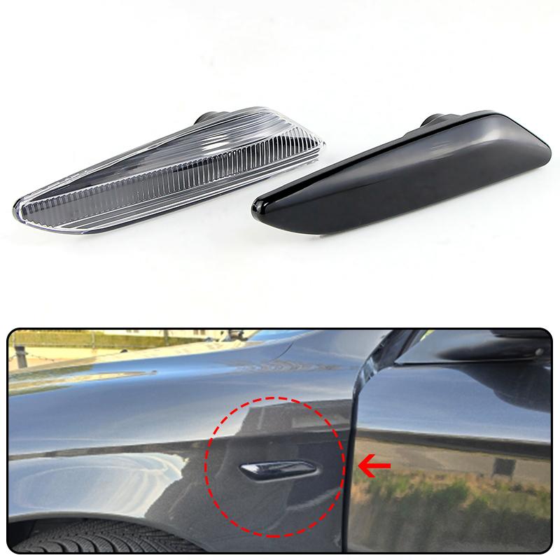 2Pc Turn Sign Side Marker Light Cover Housing Shell For Alfa Romeo 147 156 Fiat Egea Tipo Lancia Delta Ypsilon 3 Car Accessories