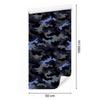 Navy and black military camouflage wallpaper for living room and bedroom 50x1000
