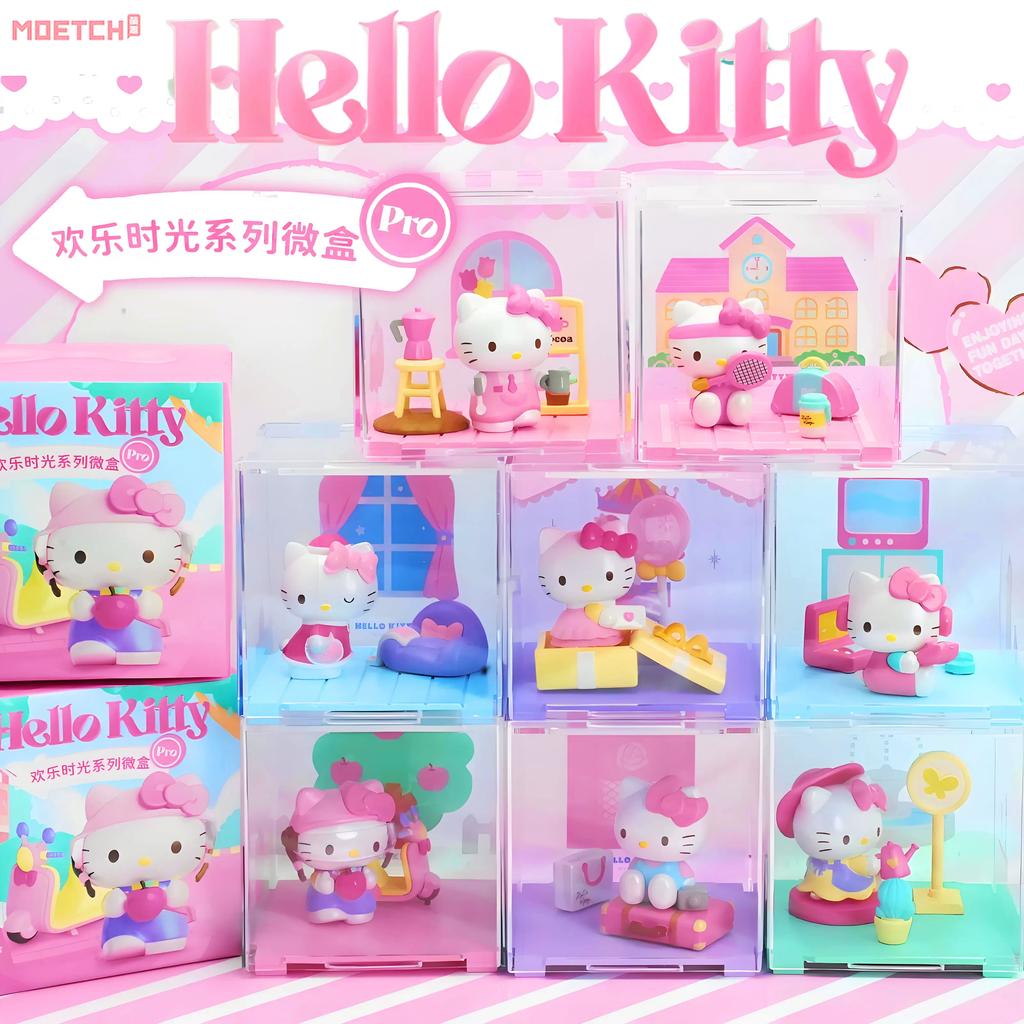 Happy Time Series Micro Box Gifts Plaything Nice Decor Good Gift For Kids Model Anime Figures Collect Ornaments