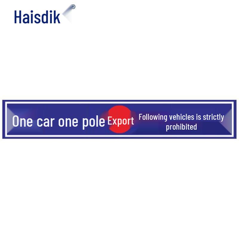 Haisidike HKQS-13 Barrier Pole Reflective Sticker 120x10cm